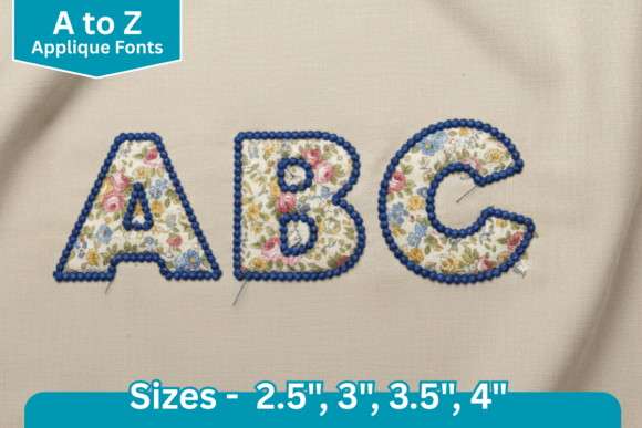 A Bold Handmade Touch: Exploring the Dot Line Edge Applique Font