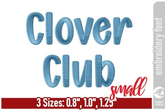 Clover Club: A Playful Embroidery Font with Professional Polish
