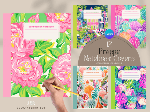 Effortless Publishing with Preppy KDP Composition Notebook Covers