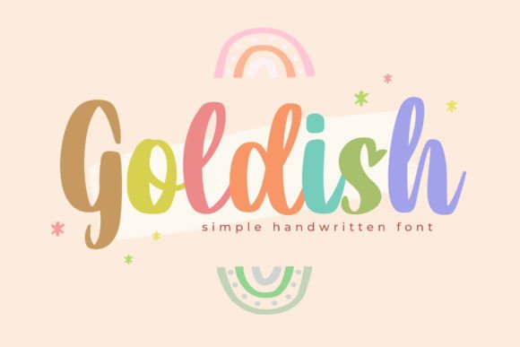 Goldish: Your New Go-To Script Font for Every Creative Project