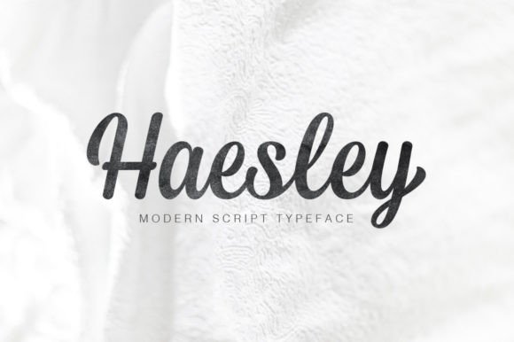 Haesley: The Script Font That Feels Like a Personal Note