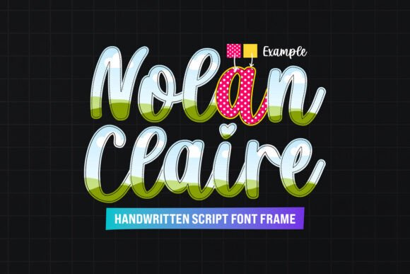 Nolan Claire Canva Font Frame: Your Ultimate Creative Ally