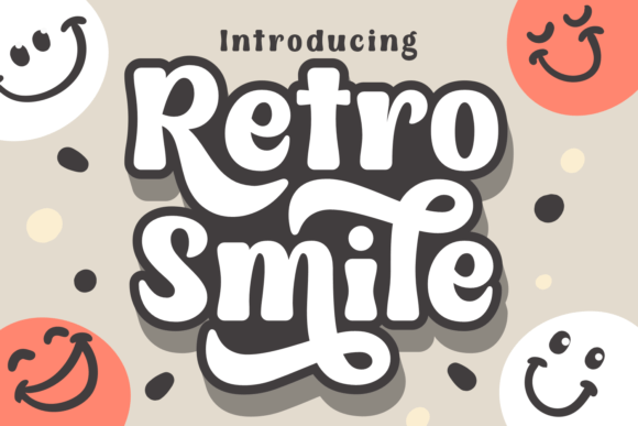 Retro Smile: The Vintage Script Font with a Modern Twist