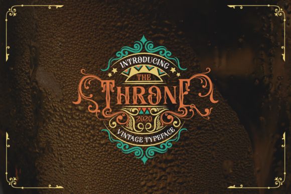The Throne: A Blackletter Typeface for Bold and Authentic Designs