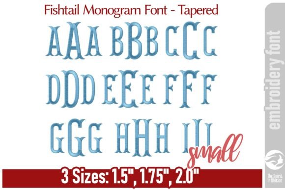 Timeless Elegance: The Fishtail Monogram Font