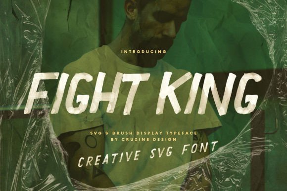 Unleash Your Brand's Power with the Fight King Typeface